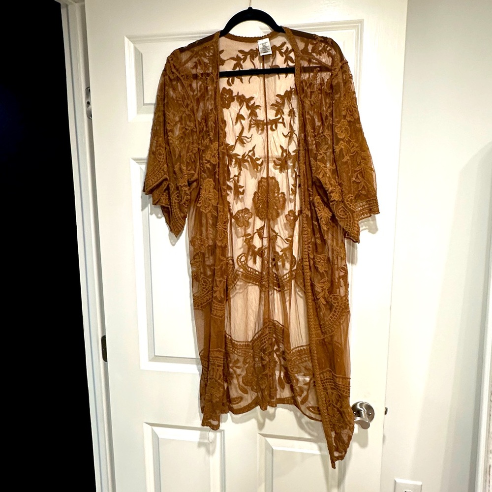Lace cover up